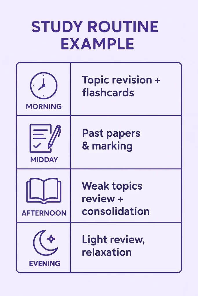 How to Prepare for A‑Level Exams in 3 Months (2026 Guide) 2 Daily Study routine for A-levels exam preparation