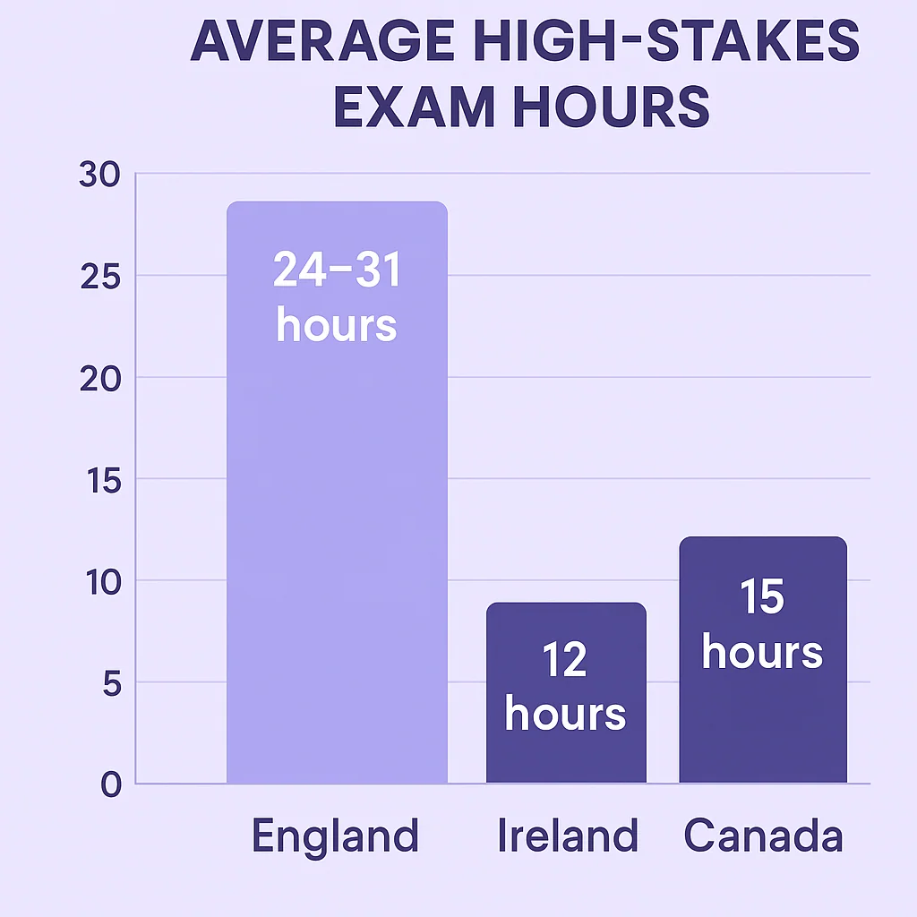 GCSE Exam Hours vs Other Countries