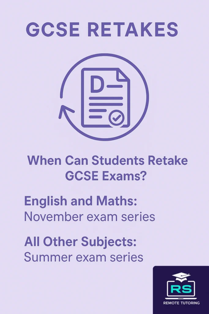 GCSE Resit Dates 2025