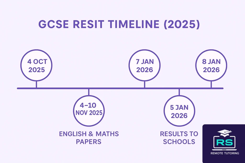 GCSE Retake timeline