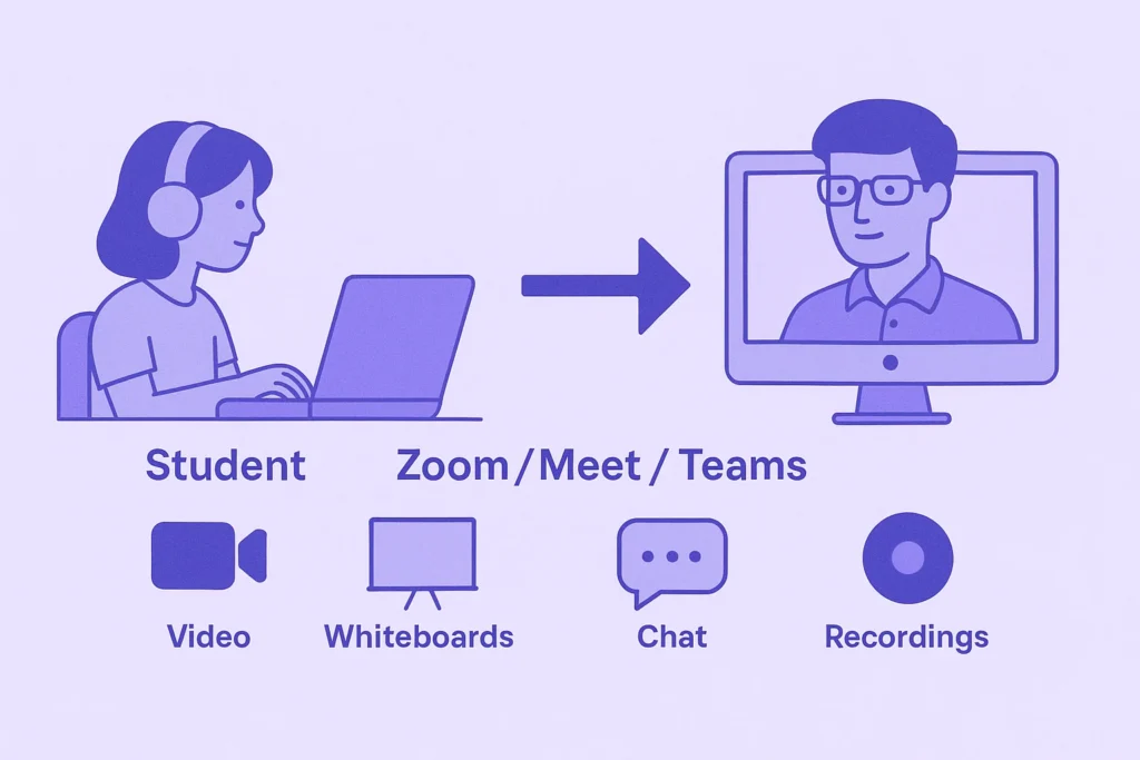 Online Tuition: How It Works, Benefits, Tools & Success Stories (2026 Guide) 1 Online Tuition Explained – Student Tutor Connection