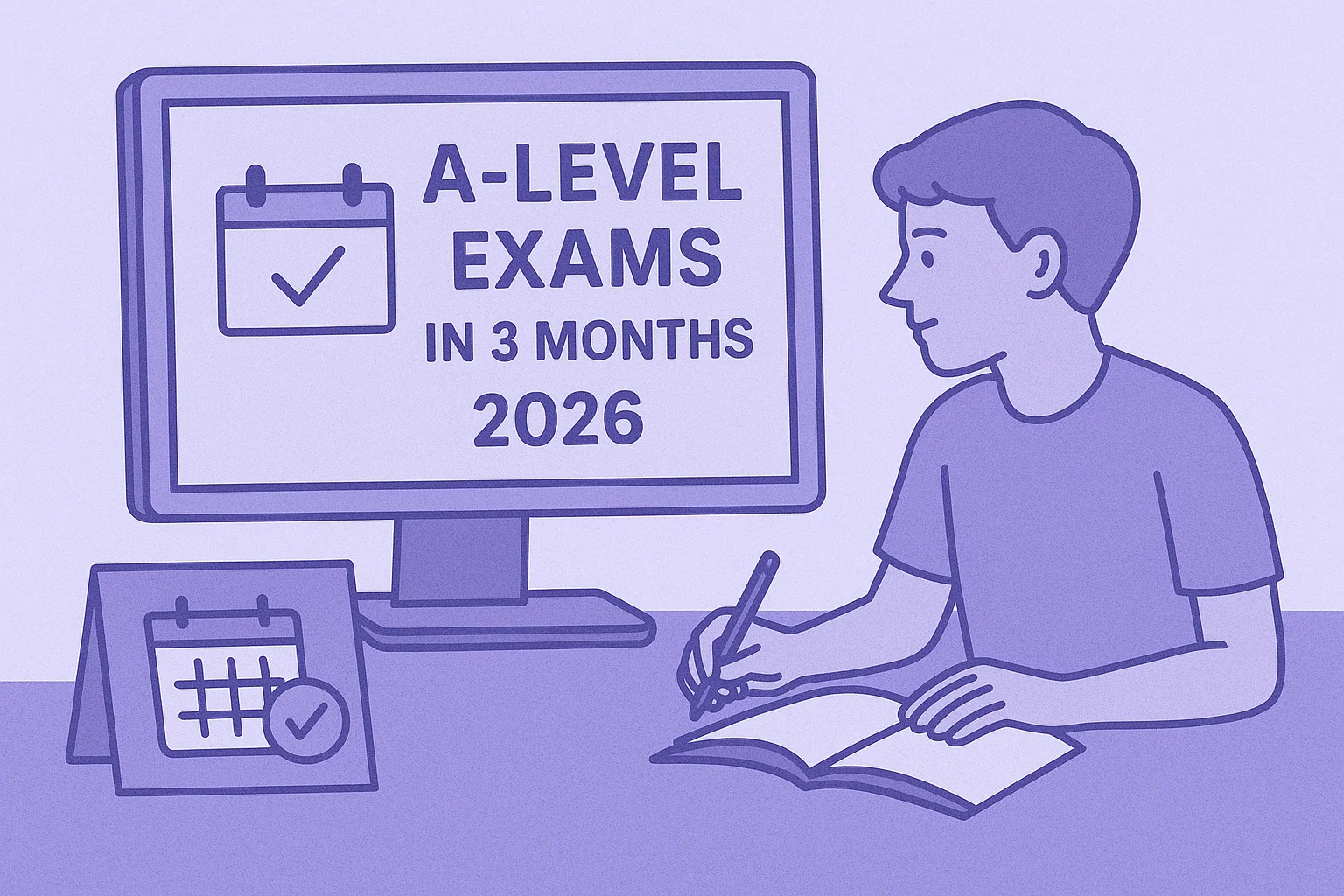 How to Prepare for A‑Level Exams in 3 Months (2026 Guide)