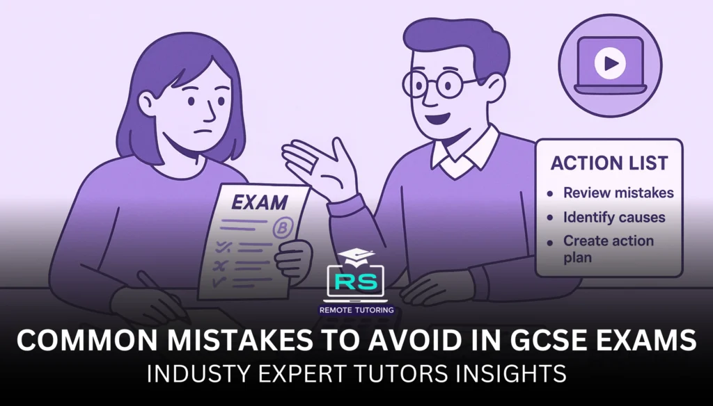 Common Mistakes to Avoid in GCSE Exams – RS Remote Tutoring