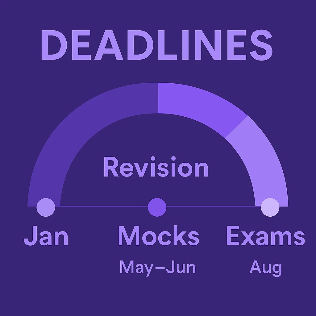 GCSE Exam Deadlines & Structure – From Revision to Final Papers