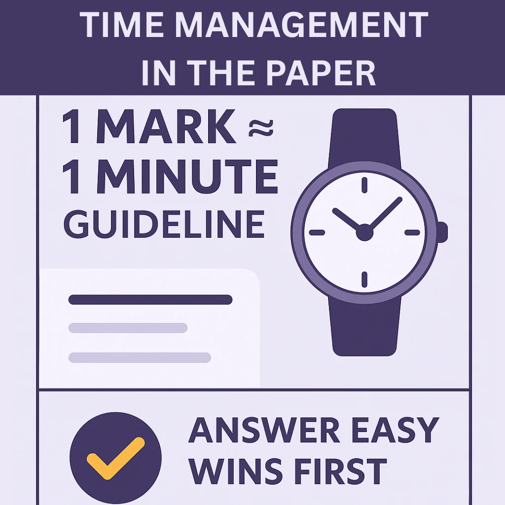 Time Management in GCSE Exams – 1 Mark = 1 Minute Rule