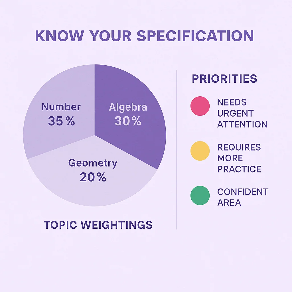 GCSE Specification – Prioritise Topics Smartly