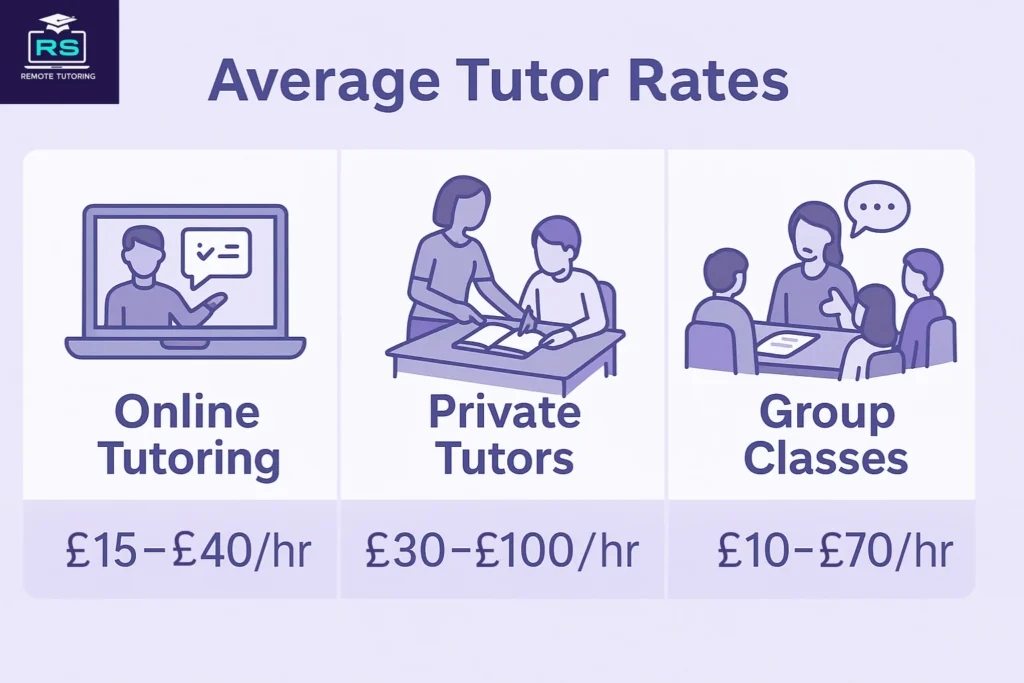 How Much Should You Pay for a GCSE Tutor in the UK? 1 Average Tutor cost in Uk How much to pay
