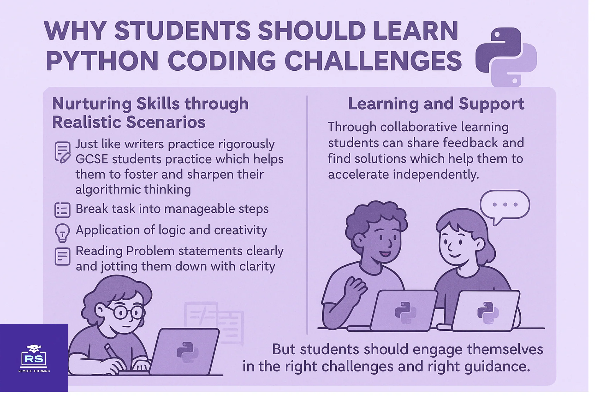 PYTHON CODING CHALLENGES FOR GSCE STUDENTS AND WAY FORWARD 3 Python coding Challenges