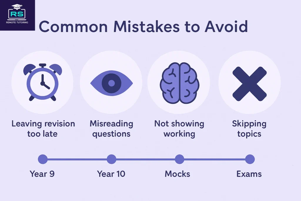 mistakes to avoid in gcse resit