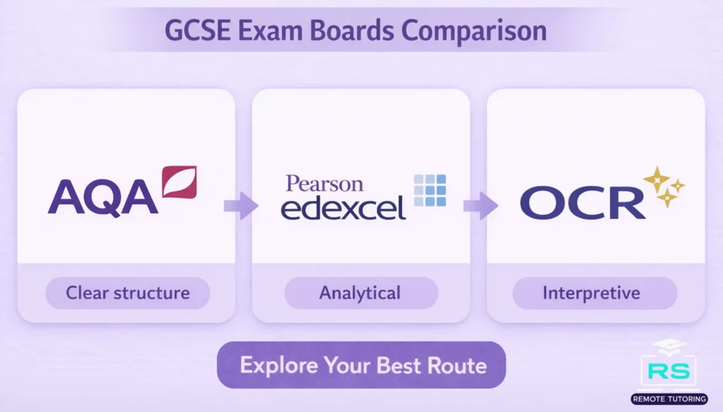 GCSE Exam Board Comparison