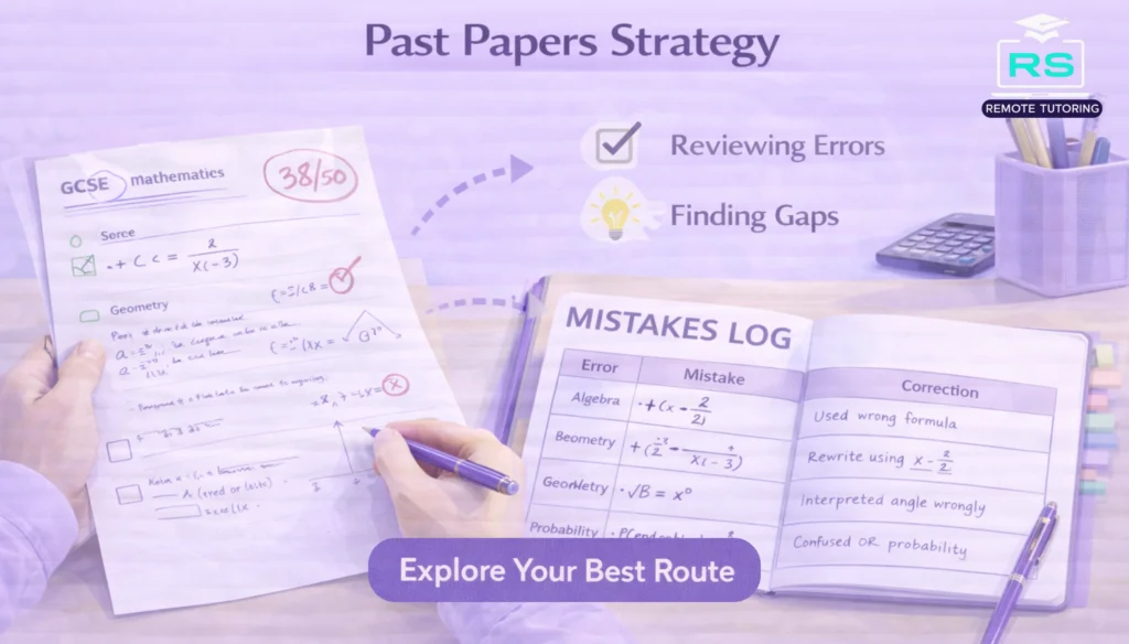 How to use GCSE Maths past papers