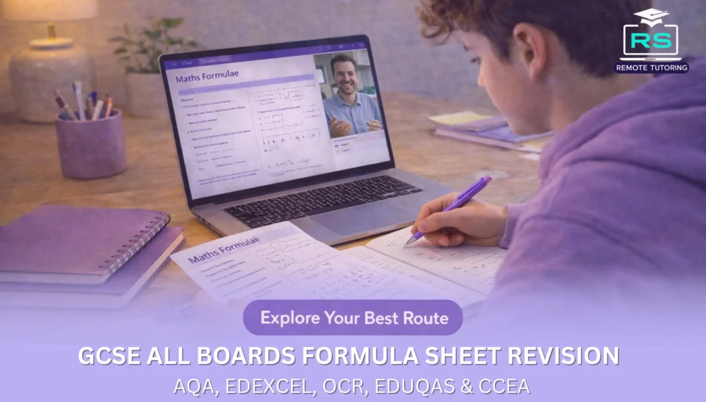 GCSE Grade Boundaries 2026 All Boards & Subjects – AQA, Edexcel, OCR, Eduqas & CCEA 3 GCSE All Boards formula sheet revision