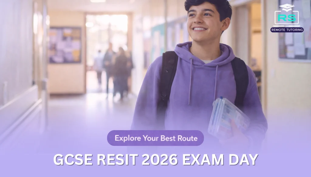 GCSE Resit 2026 Exam day
