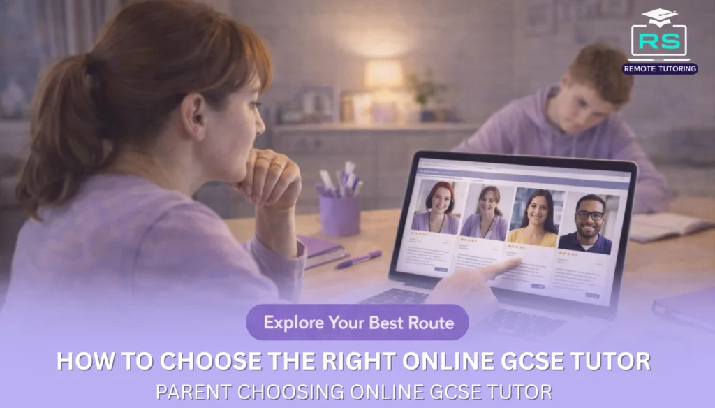 How to Choose the Right Online GCSE Tutor