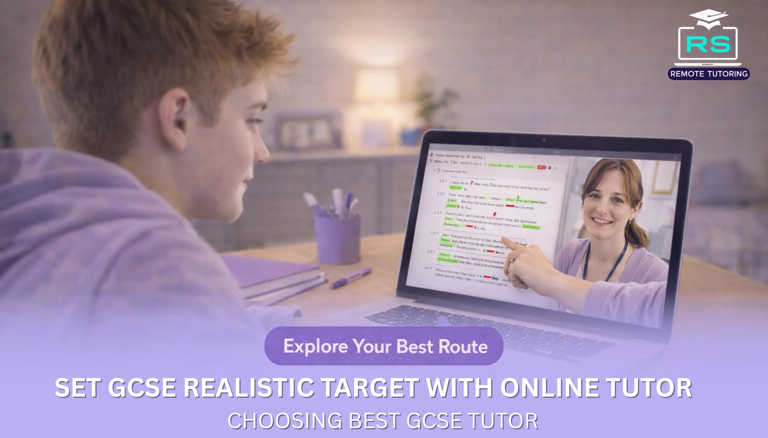 Set GCSE Realistic Target with Online Tutor