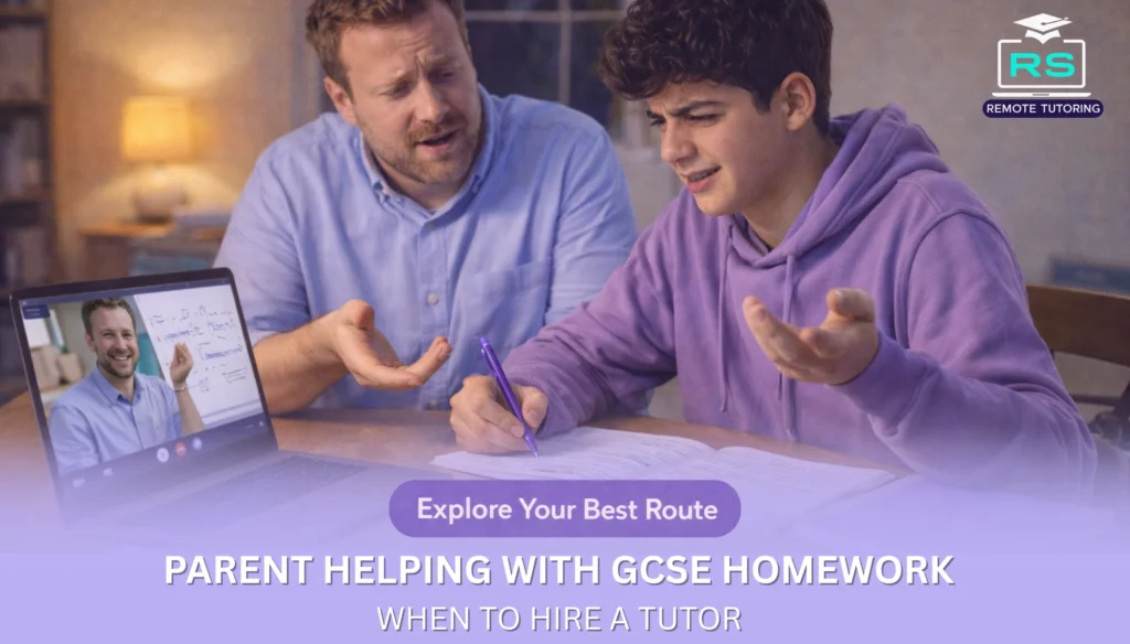 Signs Your Child Needs an Online GCSE Tutor in UK 1 When to hire a gcse tutor