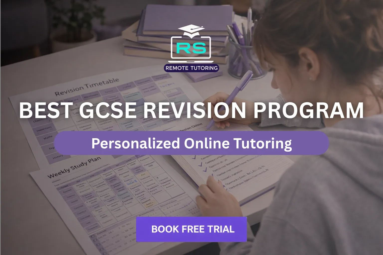 GCSE revision programme support illustration