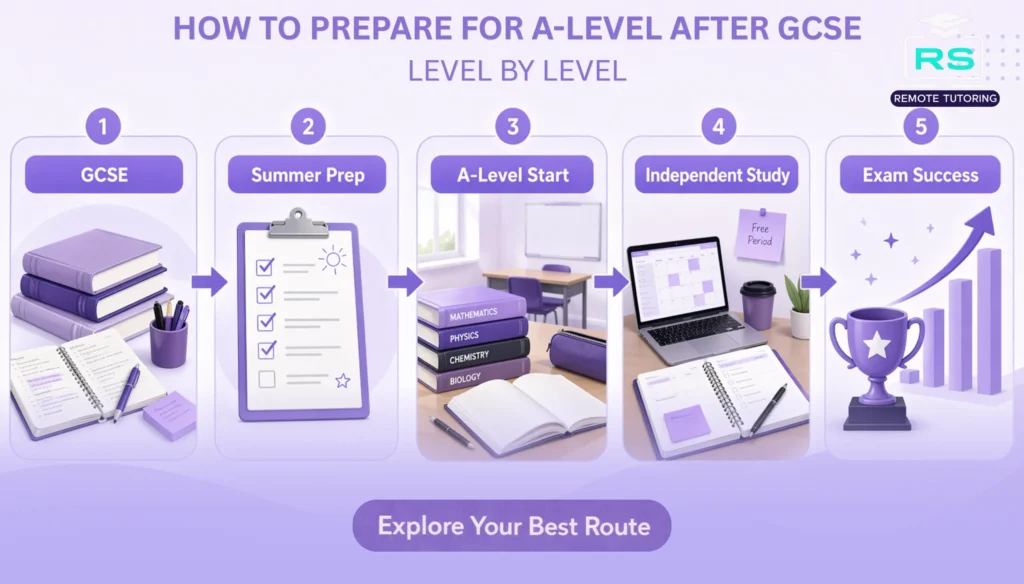 How to prepare for A-Level after GCSE