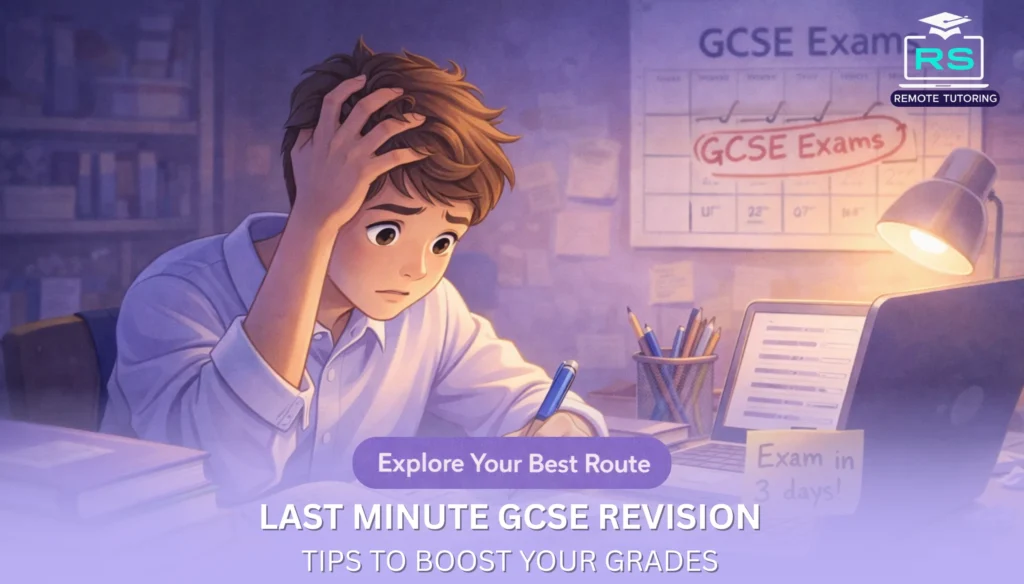 Last Minute GCSE Revision Tips to Boost Your Grades 13 Last Minute GCSE Revision