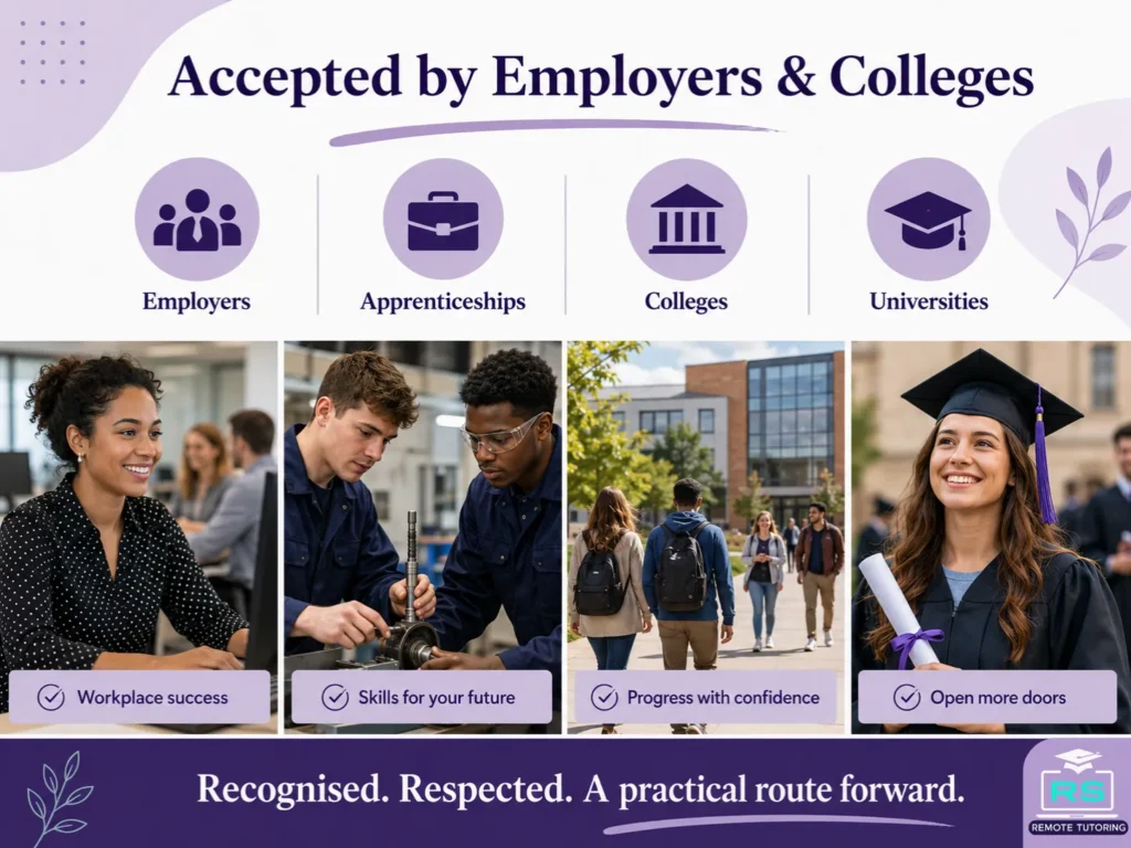 Functional Skills Level 2 Equivalent to GCSE? What Students Need to Know Before Choosing It 3 Functional Skills Level 2 Accepted by Employers and Colleges