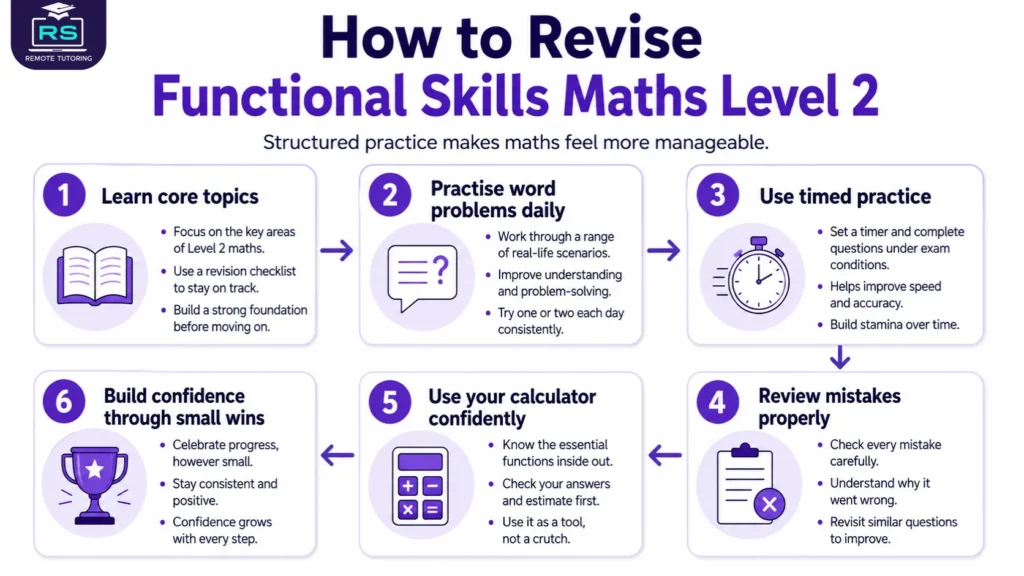 Functional Skills Maths Level 2 Topics Checklist 1 How to Revise Functional Skills Maths Level 2