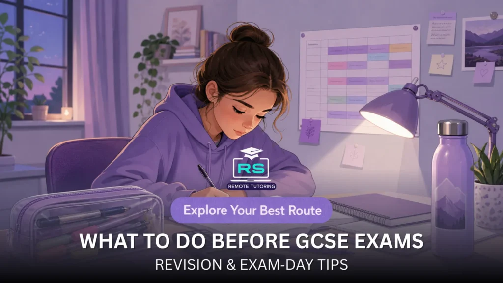What to Do Before GCSE Exams: Revision & Exam‑Day Tips 9 What to Do Before GCSE Exams