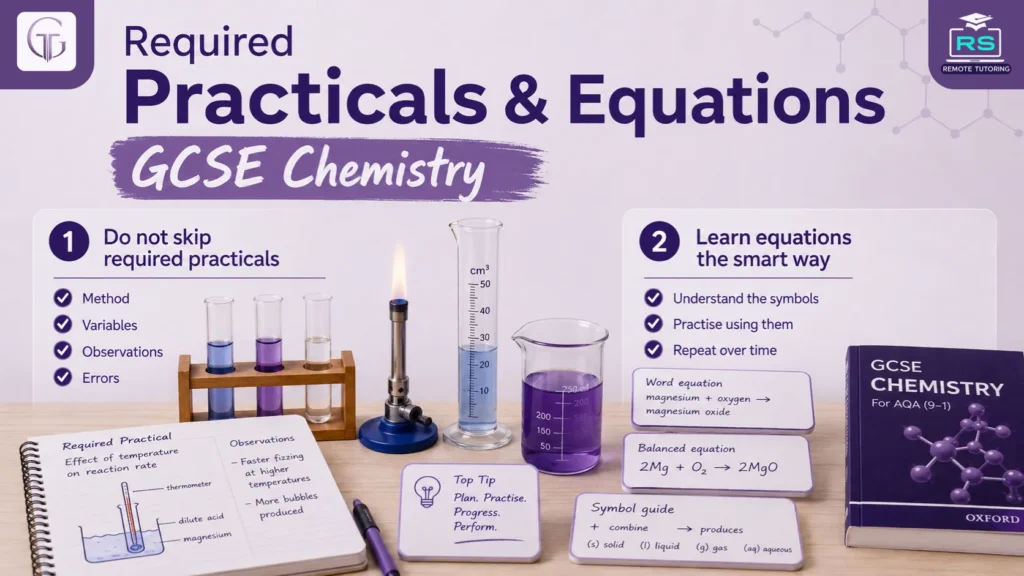 How to Revise GCSE Chemistry: A Step-by-Step Revision Guide 3 GCSE Chemistry Required Practicals and Equations