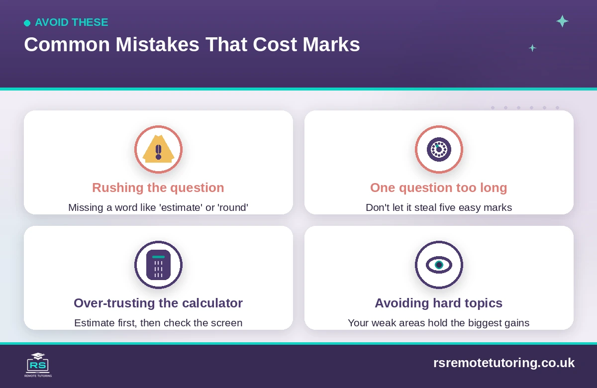 Common Functional Skills Maths Level 2 mistakes that cost marks