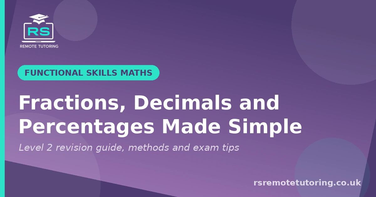 functional-skills-maths-level-2-fractions-decimals-percentages-guide