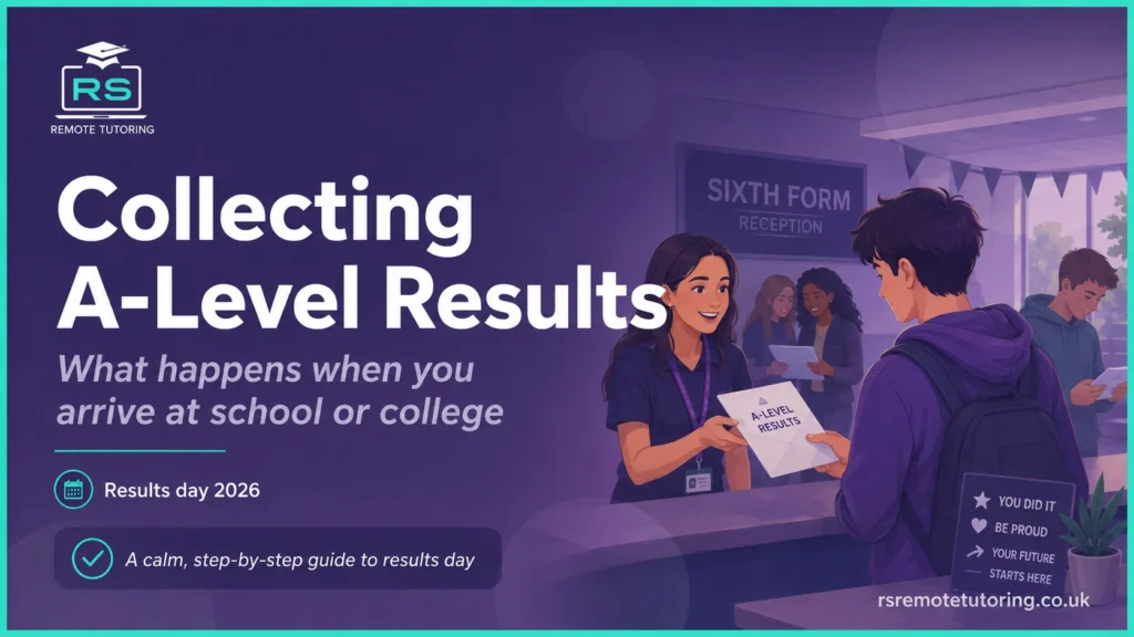 A-Level Results Day 2026: UCAS, Clearing, Remarks and Next Steps 1 Student collecting an A-Level results statement from their sixth form on results day 2026